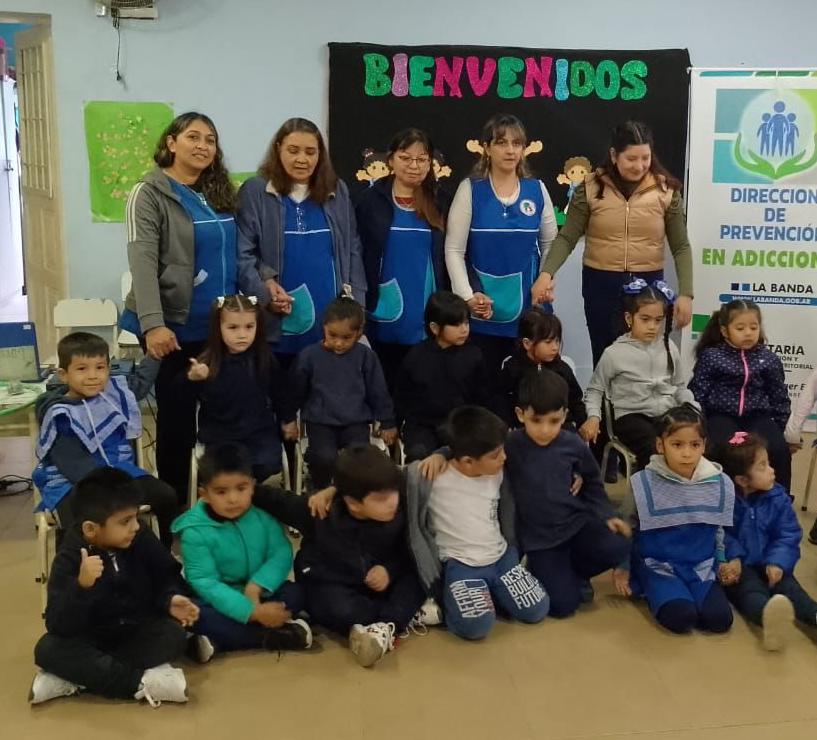 El Jardín de Infantes “Mi pequeño mundo” recibió al programa “Jugando también me cuido”