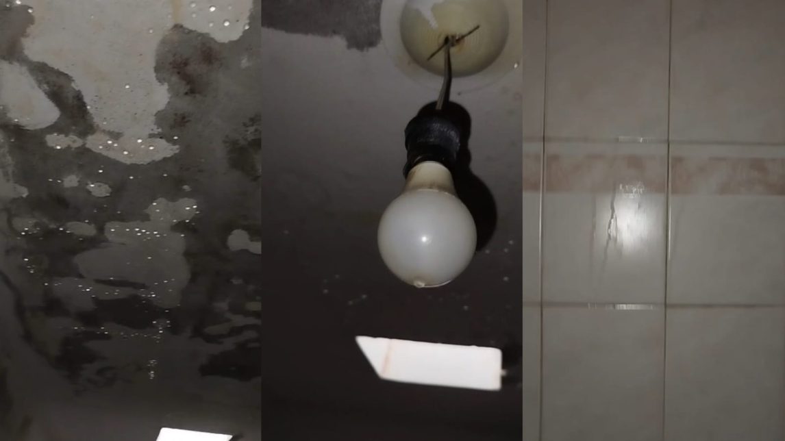 Denuncian graves problemas edilicios en el jardín municipal “Huahuitas” de La Banda: cae agua por los focos