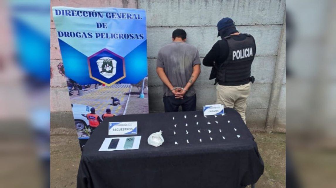 Detienen al líder de una banda que vendía cocaína “estirada” con bicarbonato de sodio en el barrio Primera Junta