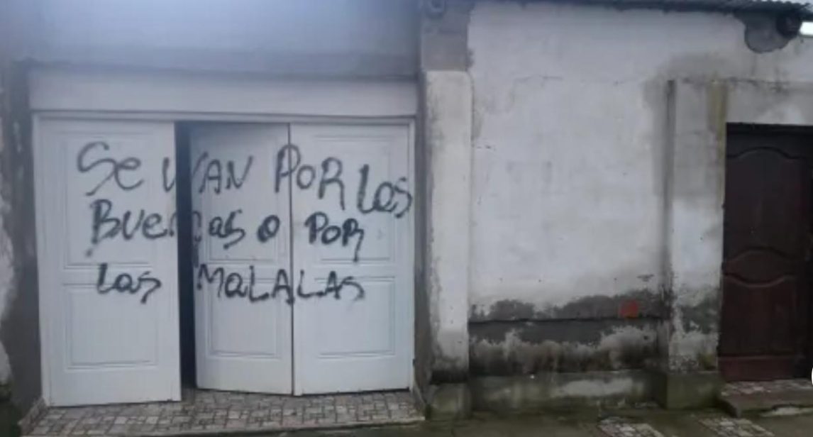 Apareció una amenaza en la casa de la familia umbanda detenida por presuntos abusos sexuales a niñas