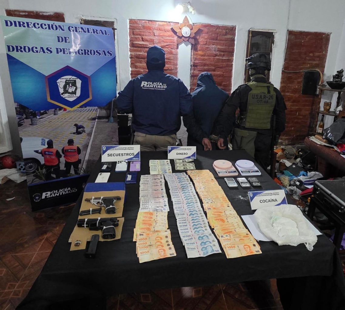Detienen a un líder “narco” en el barrio Vinalar: vendía cocaína y tenía a sus “soldaditos” para controlar toda la zona