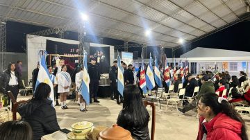 El Instituto de Formación Docente de Campo Gallo conmemoró un nuevo aniversario de la Autonomía Provincial