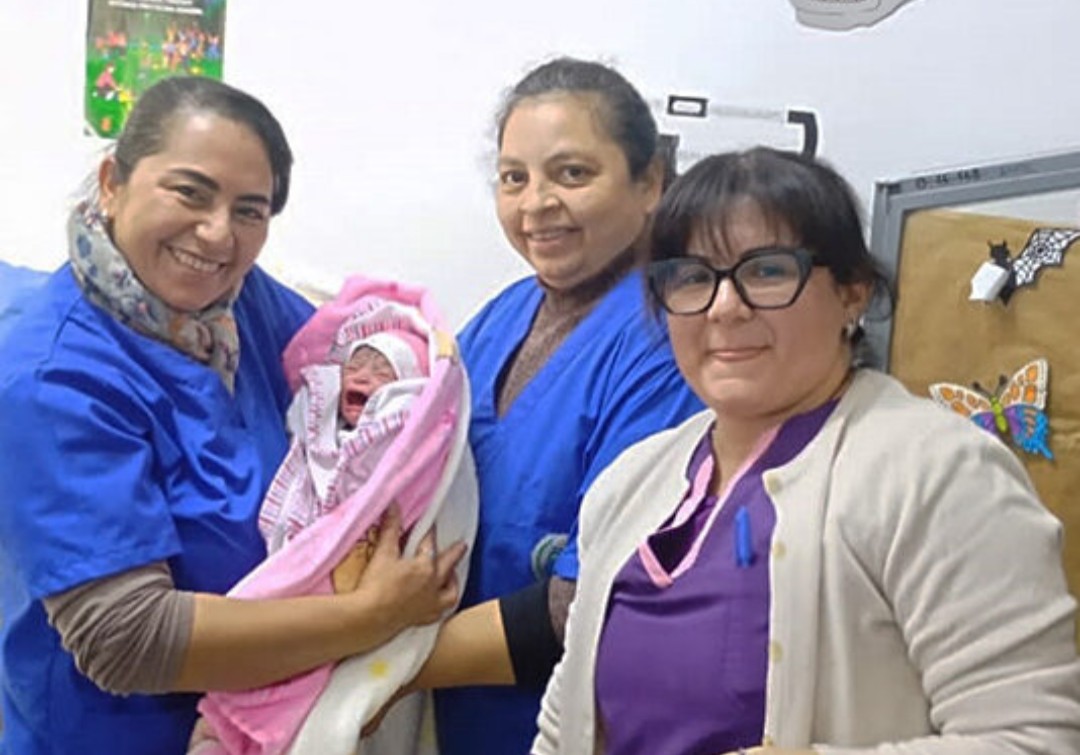 B° San Fernando: una mujer dio a luz durante la presentación de un programa en el CAMM