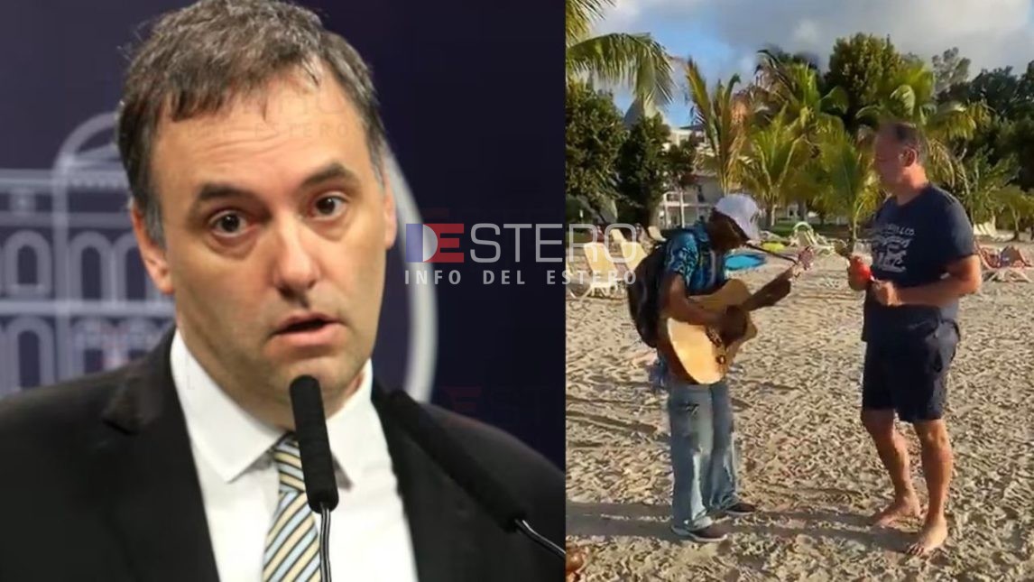 SIGUE EL ESCÁNDALO | Adjudican a Adorni un video en Aruba tocando las maracas: “No te preocupes”