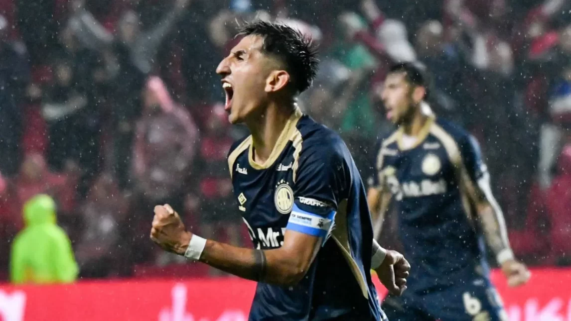 Argentinos venció a Banfield en un partidazo bajo la lluvia