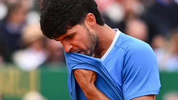 Duro revés para Alcaraz: sin Roland Garros ni Masters de Roma