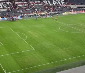 Cómo está el campo de juego del Monumental de cara al Superclásico