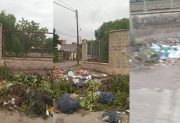 Vecinos del B° Siglo XIX denunciaron abandono y riesgo sanitario por un basural frente a la escuela