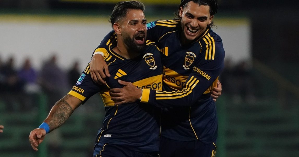 Boca Juniors fue contundente en Varela y aplastó a Defensa y Justicia