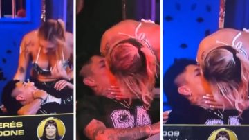 Brian y Danelik encendieron la noche de Gran Hermano con un apasionado beso