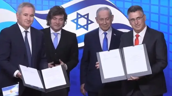 Israel y Argentina firman los Acuerdos de Isaac para reforzar su alianza estratégica
