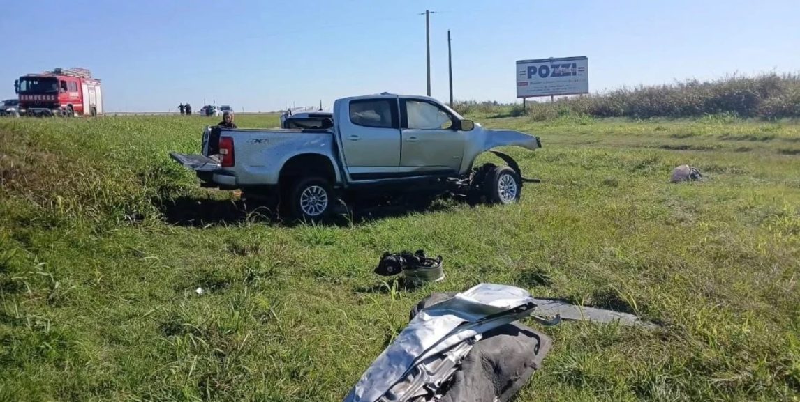 Cuatro muertos en un choque frontal en Ruta 34: viajaban a un torneo de fútbol