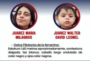 Buscan a una joven de 18 años que salió de su casa el sábado con su hijo de 2 años
