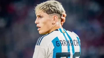 Garnacho explicó por qué eligió a la Selección Argentina y mantiene la ilusión