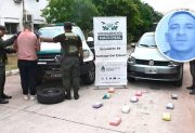 Detuvieron en Colonia Dora a “Boca Cosida” con más de 12 kilos de cocaína ocultos en un auto