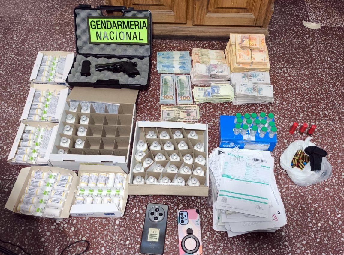 Secuestran fentanilo y otros fármacos en un operativo entre provincias