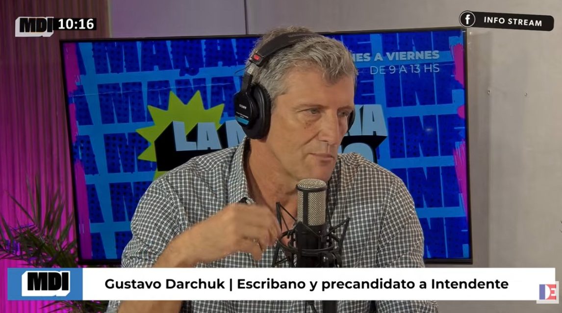 Gustavo Darchuk en MDI: transporte, seguridad y basura, ejes de su precandidatura a intendente