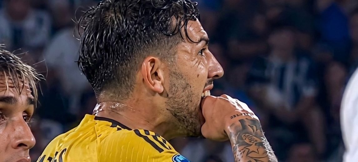 El gesto de Paredes en el final del partido que reflejó el triunfo de Boca en Córdoba