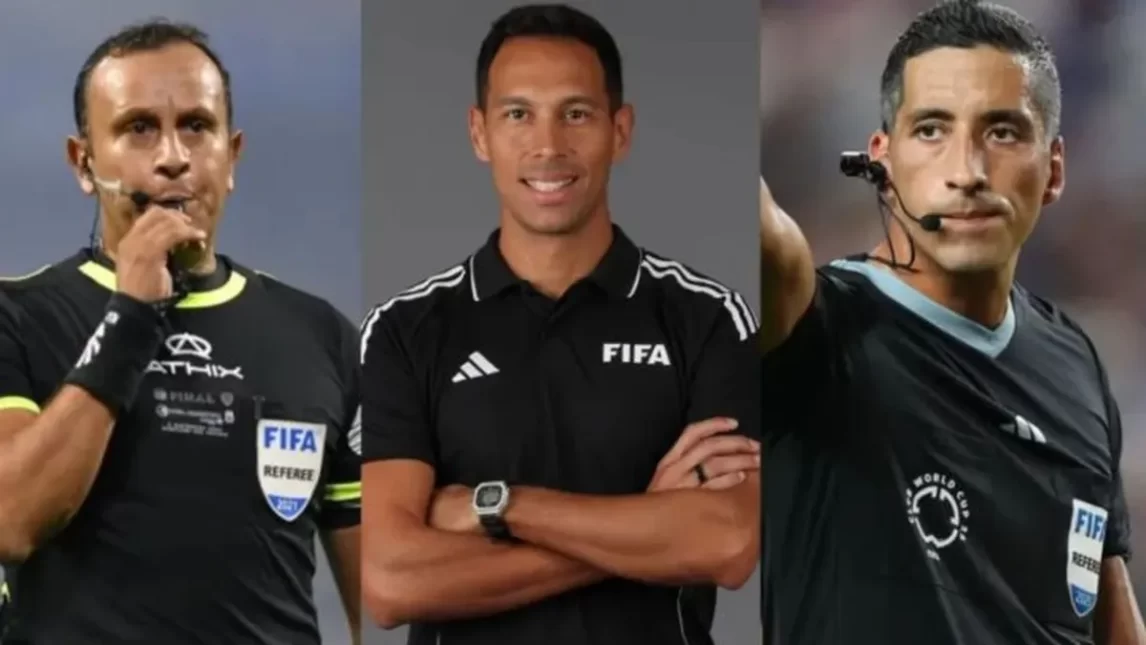 Triple presencia argentina en el arbitraje del Mundial 2026