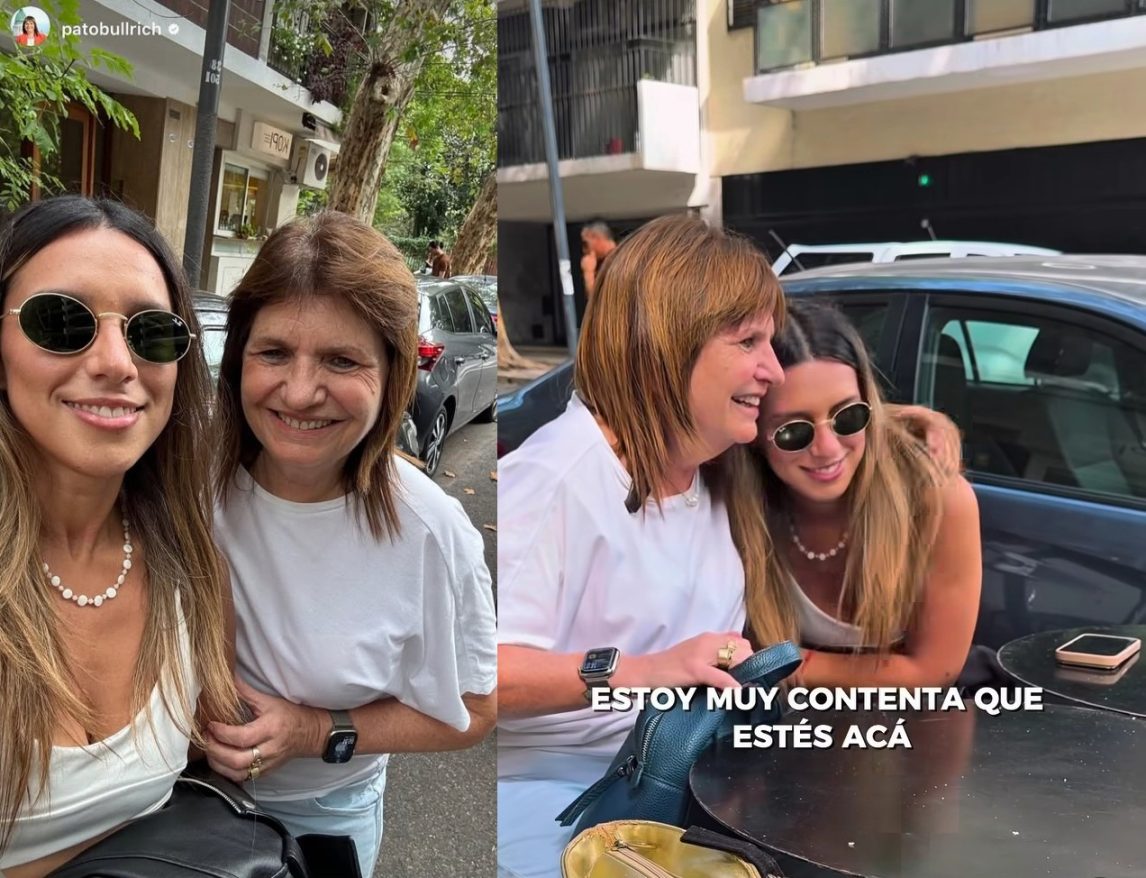 Patricia Bullrich se reunió con Agostina Páez: “A pesar de algunas manos sucias e interesadas, volvió”