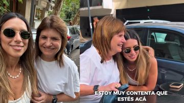Patricia Bullrich se reunió con Agostina Páez: “A pesar de algunas manos sucias e interesadas, volvió”
