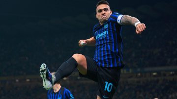 Lautaro Martínez volvió recargado en el Inter: marcó un doblete y fue figura ante Roma