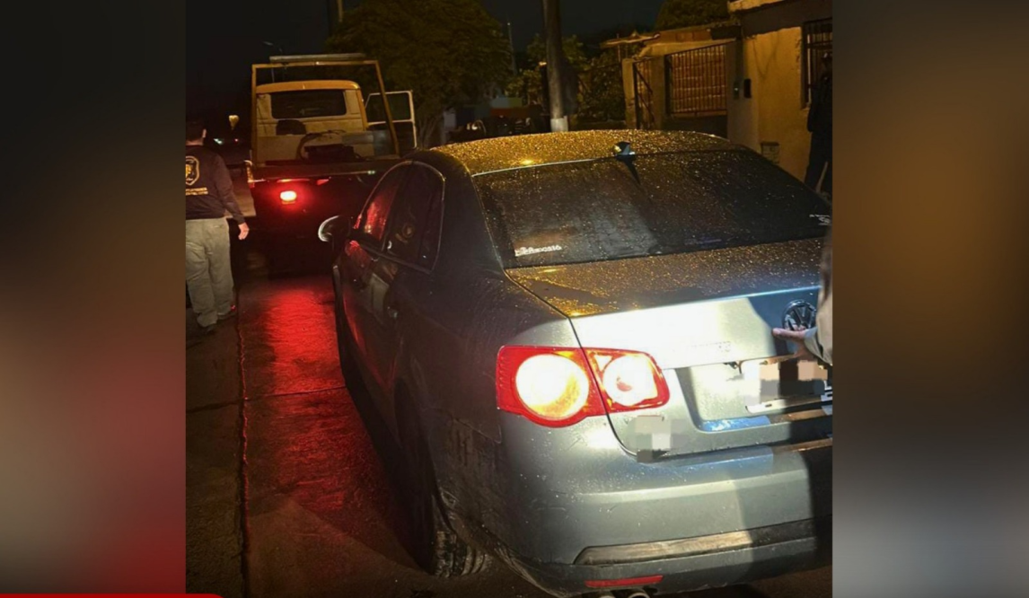 Interceptan a un hombre que manejaba borracho de manera imprudente por el barrio Belén