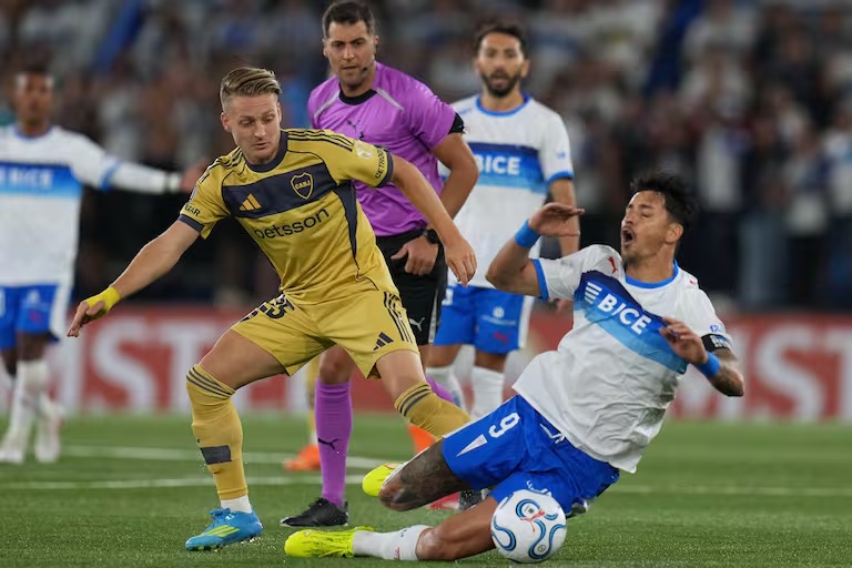 EN VIVO: Boca aguanta y le gana 2-1 a Universidad Católica de Chile