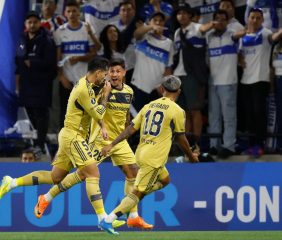 Boca volvió a la Libertadores con un gran triunfo en Chile ante Universidad Católica
