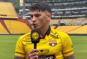 Núñez, delantero del Barcelona de Ecuador le pone picante a la previa: “Es Boca, tampoco es el Milan”