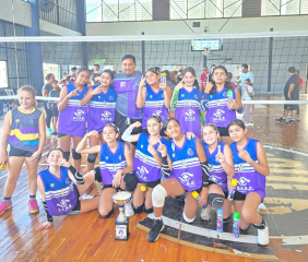 LUME Voley gritó campeón en el sub-12 al vencer en la final a Ateneo