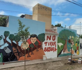 EcoAcción en los barrios: arte, vecinos y municipio unidos contra los minibasurales