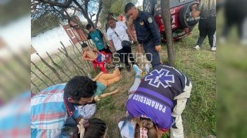 Violento vuelco en Los Gómez: cinco personas resultaron heridas