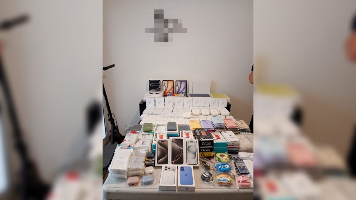 Operativo por contrabando dejó un millonario secuestro de iPhones, tablets y más