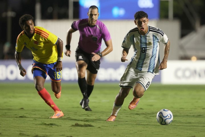 La Selección Argentina Sub-17 perdió por goleada ante Colombia en la final del Sudamericano