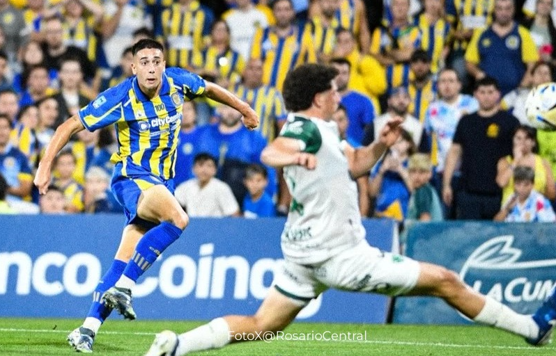 Rosario Central le ganó de manera agónica a Sarmiento de Junín