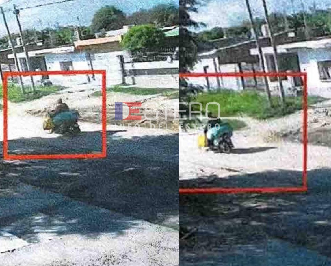 Difunden imágenes de lo que sería parte del cuerpo de Ramona Medina cuando lo trasladaban en moto