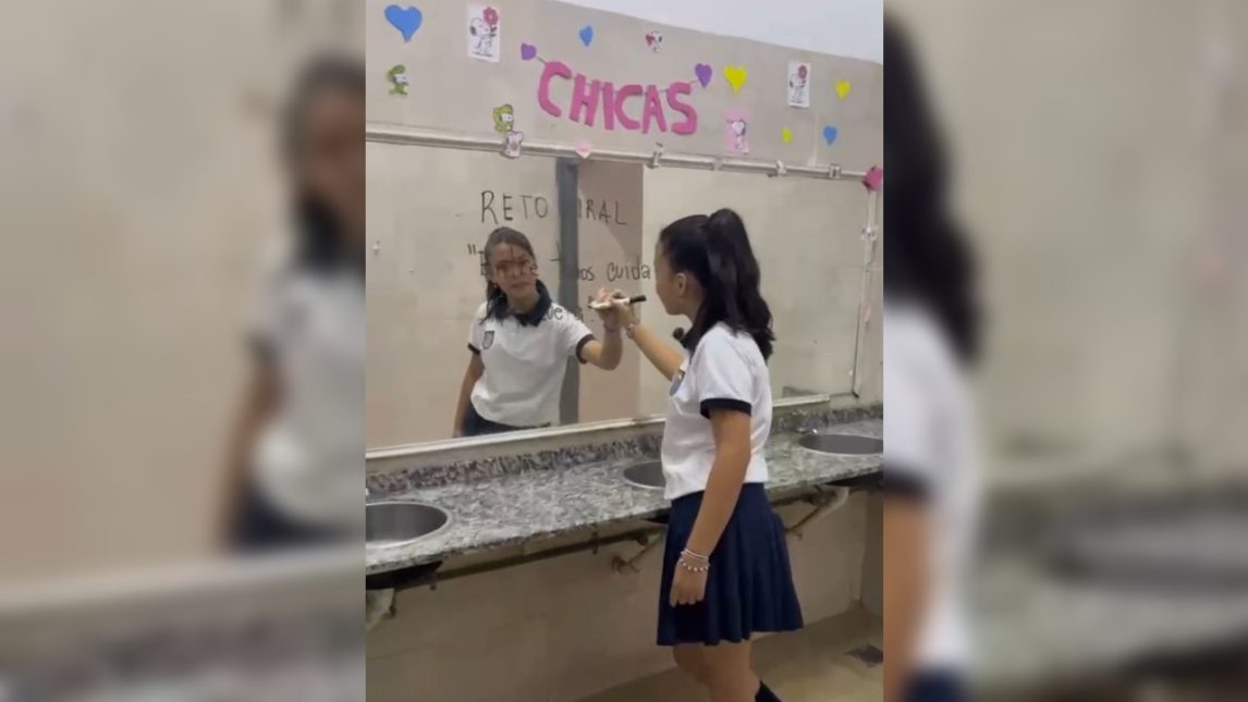 IMPERDIBLE VIDEO. Estudiantes impulsan una campaña para frenar la violencia y promover el respeto