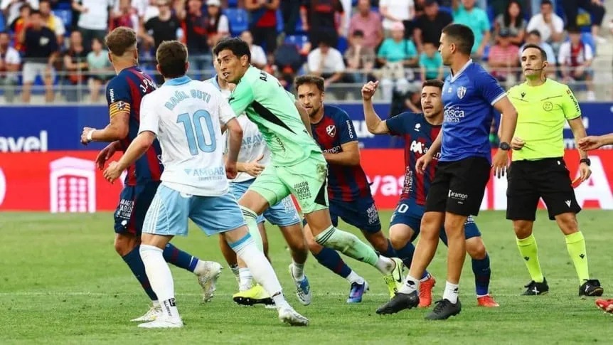 Habló el arquero Andrada tras su brutal agresión al capitán del Huesca