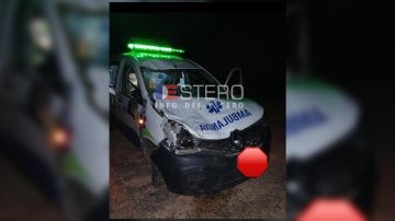 Monte Quemado: ambulancia de un servicio privado chocó contra un animal cuando trasladaba a una paciente