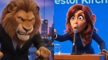 Milei recreó su ascenso político en un “zoológico” animado con burlas a la oposición