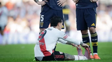Se confirmó la lesión de Driussi: cuánto tiempo estará afuera y qué partidos se pierde