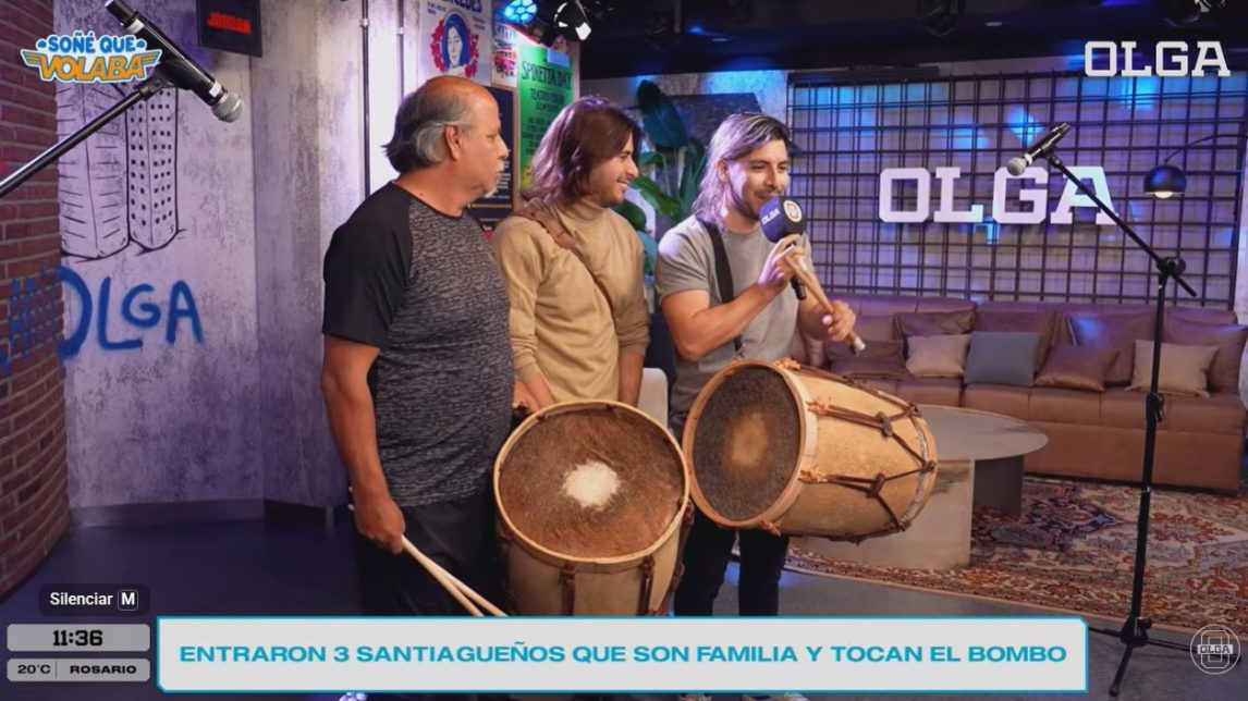 Soñé que Volaba: el talento santiagueño de Los Umbides brilló en el streaming de Olga