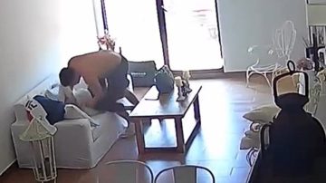 VIDEO: Bestia casi asesina a golpes a su ex y todo quedó registrado en las cámaras de seguridad