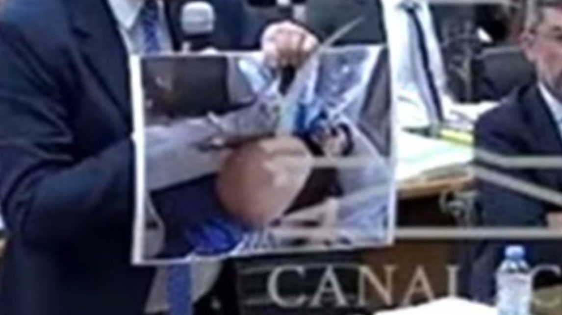 Mostraron el cuerpo de Diego Maradona durante el juicio y Gianinna se descompensó