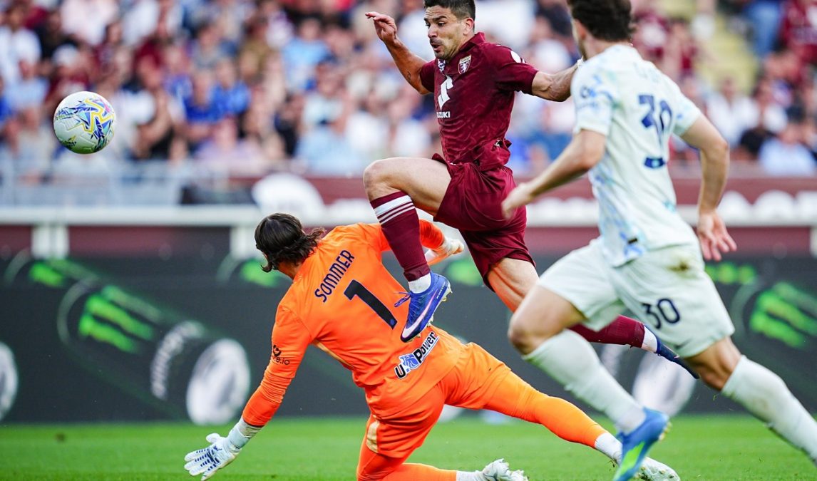 Golazo y mensaje: Gio Simeone brilló en el empate ante Inter en medio de rumores con River