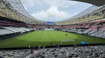 “Es espectacular”: la reacción de Messi al nuevo estadio del Inter Miami