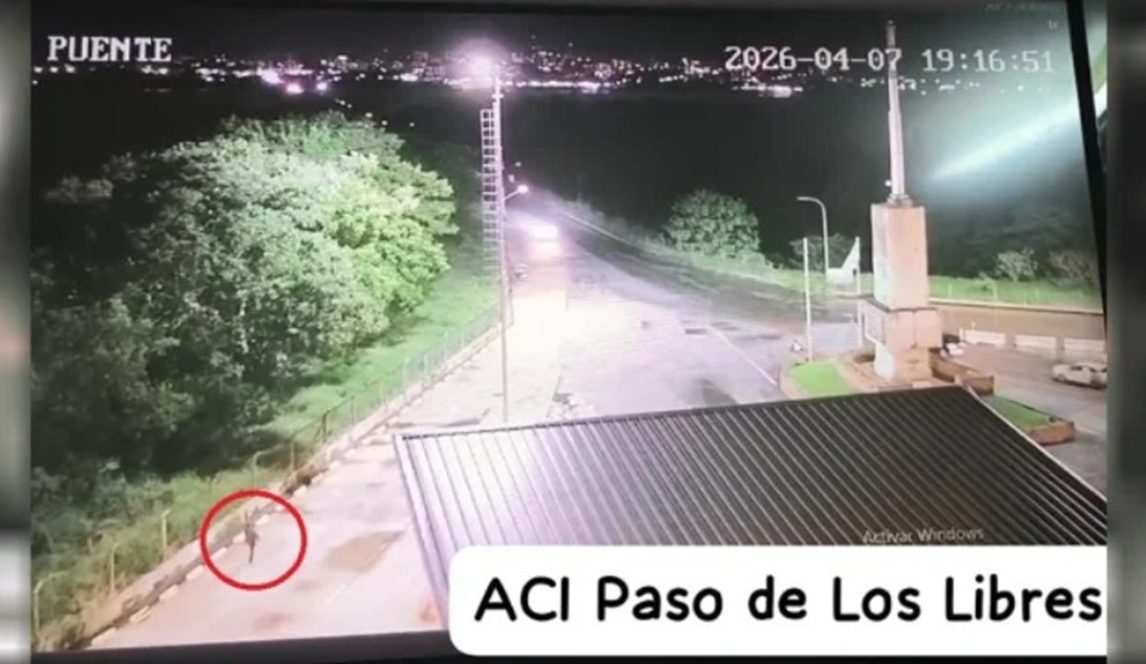 Conmoción: un adolescente de 13 años cruzó a pie la frontera entre Argentina y Brasil