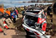 Accidente en el rally dejó una víctima fatal y obligó a suspender la carrera