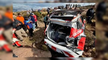 Accidente en el rally dejó una víctima fatal y obligó a suspender la carrera